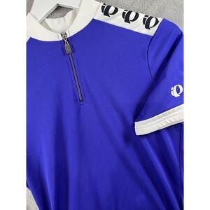 Pearl Izumi Women's‎ Cycling Jersey Back Pockets Purple Sz S Outdoor 1/4 Zip